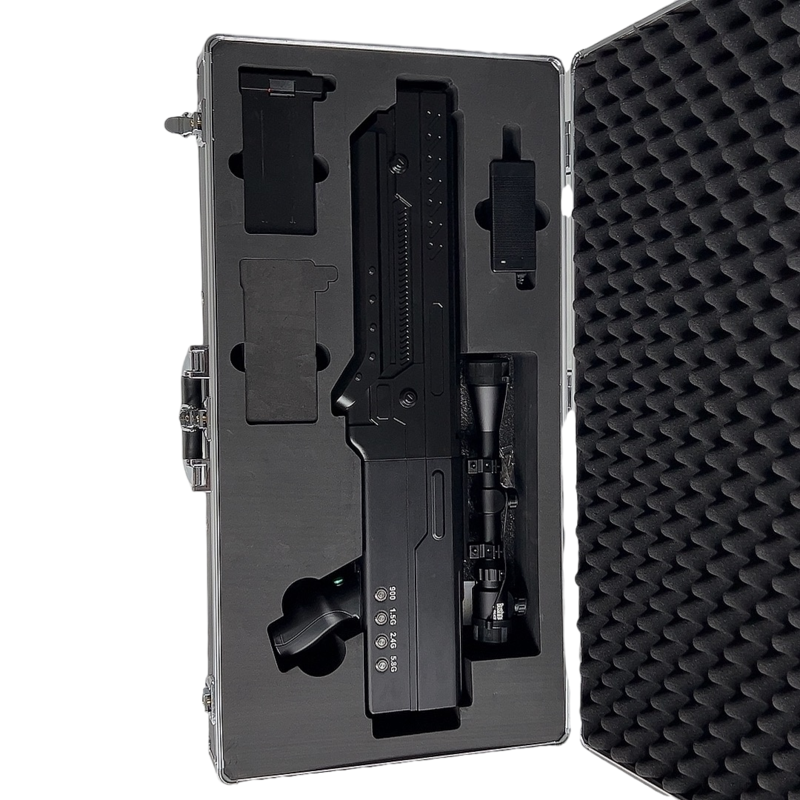  鹤山手持便携式枪型低空防御反制四通道B型