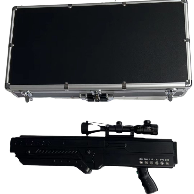  鹤山手持便携式枪型低空防御反制六通道A型